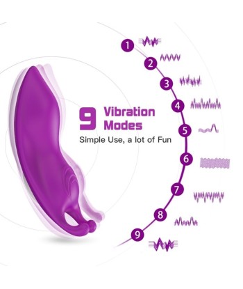ARMONY - HONEYBEE PANTIES VIBRADOR PUNTO G CONTROL REMOTO VIOLETA