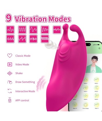 ARMONY - HONEYBEE PANTIES VIBRADOR PUNTO G FUCSIA - APP GRATUITA