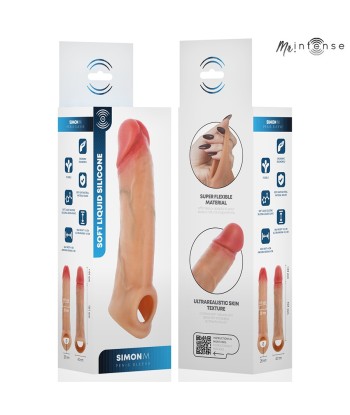 MR INTENSE - SIMON M FUNDA PARA EL PENE SILICONA 14.5 CM -Ø- 4 CM