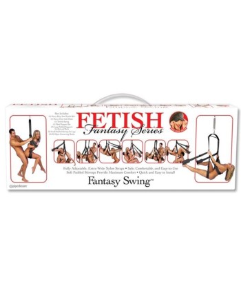 FETISH FANTASY SERIES - COLUMPIO ERÓTICO FANTASY SWING NEGRO