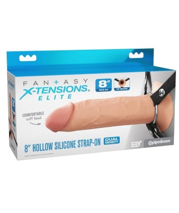 FANTASY X-TENSIONS ELITE - ARNÉS CON DILDO HUECO DE SILICONA 20,3 CM