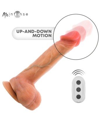 MR INTENSE - LOGAN DILDO VIBRADOR SILICONA CON EFECTO CALOR Y CONTROL REMOTO 20 CM -Ø- 4.1 CM