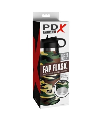 PDX PLUS - MASTURBADOR DISCRETO FAP FLASK HAPPY CAMPER CAMUFLAJE