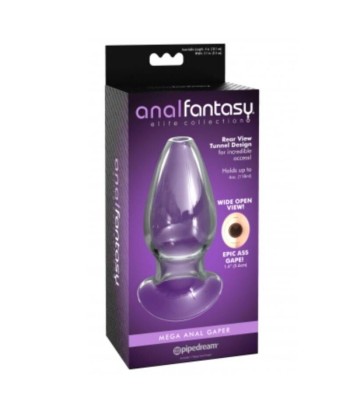 ANAL FANTASY ELITE - PLUG ANAL MEGA ANAL GAPER TRANSPARENTE