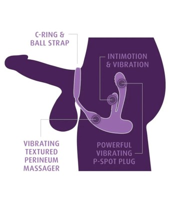 ANAL FANTASY ELITE - ASS-GASM INTIMOTION ESTIMULADOR ANAL Y PERINEAL RECARGABLE