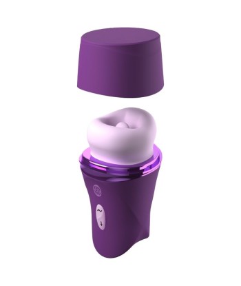 FANTASY FOR HER - LUSH KISS PLUSH PURPLE ESTIMULADOR CLITORAL DE SUCCIÓN Y LAMIDO