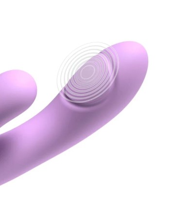 FANTASY FOR HER - INTIMOTION FLUTTER PRO PURPLE VIBRADOR RABBIT PARA PUNTO G Y CLÍTORIS