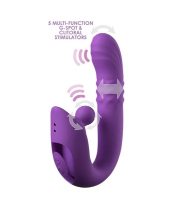 FANTASY FOR HER - HARMONI PRO PURPLE VIBRADOR RABBIT PARA PUNTO G Y CLÍTORIS
