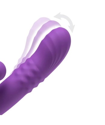 FANTASY FOR HER - HARMONI PRO PURPLE VIBRADOR RABBIT PARA PUNTO G Y CLÍTORIS