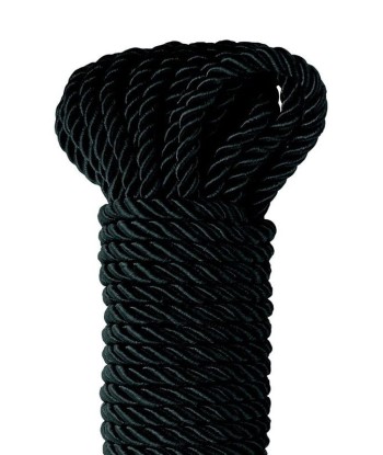 FETISH FANTASY SERIES - CUERDA DE SEDA DELUXE NEGRA 9,75 M