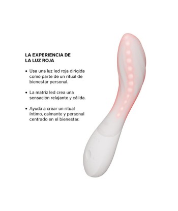LELO - MONA SPECTRA MASAJEADOR ÍNTIMO CON LUZ ROJA RECARGABLE APP CONTROL