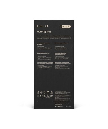LELO - MONA SPECTRA MASAJEADOR ÍNTIMO CON LUZ ROJA RECARGABLE APP CONTROL