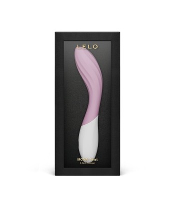 LELO - MONA TWIST VIBRADOR PARA PUNTO G RECARGABLE APP CONTROL LAVANDA LILA