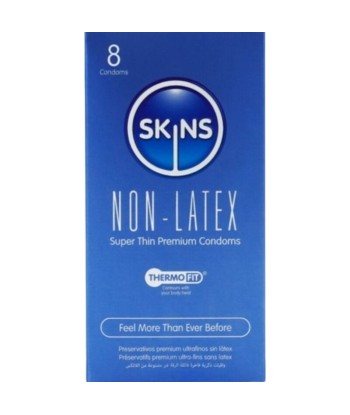 SKINS - PRESERVATIVOS SIN LATEX PACK 8