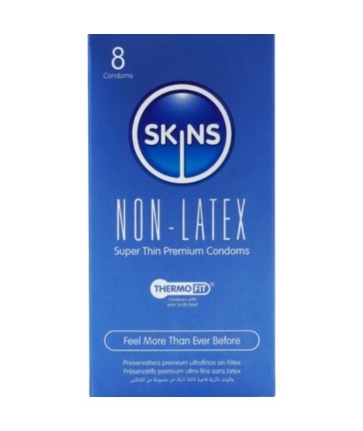 SKINS - PRESERVATIVOS SIN LATEX PACK 8