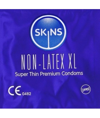 SKINS - PRESERVATIVOS SIN LATEX XL PACK 4