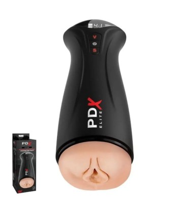 PDX ELITE - MASTURBADOR CON SUCCIÓN INTERMITENTE Y VIBRACIÓN FAP-GASM