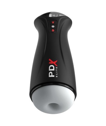 PDX ELITE - MASTURBADOR MASCULINO FAP-GASM CLEAR CON SUCCIÓN INTERMITENTE