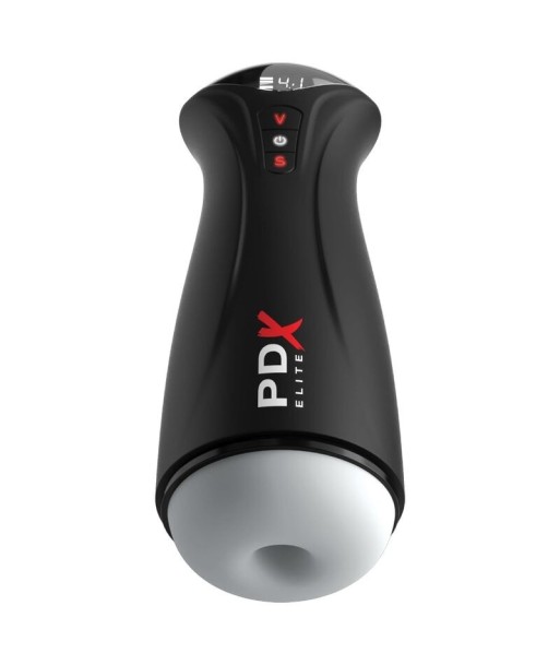 PDX ELITE - MASTURBADOR MASCULINO FAP-GASM CLEAR CON SUCCIÓN INTERMITENTE