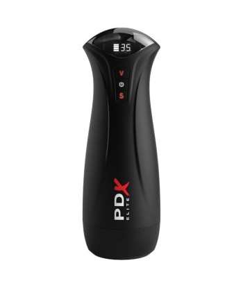 PDX ELITE - MASTURBADOR MASCULINO FAP-GASM CLEAR CON SUCCIÓN INTERMITENTE