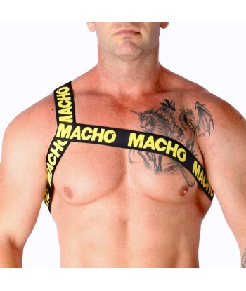 MACHO - ARNÉS ROMANO AMARILLO S-M