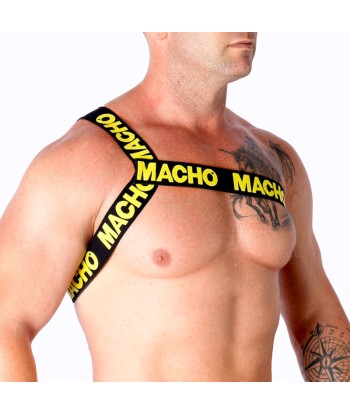 MACHO - ARNÉS ROMANO AMARILLO S-M