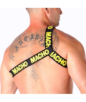 MACHO - ARNÉS ROMANO AMARILLO S-M