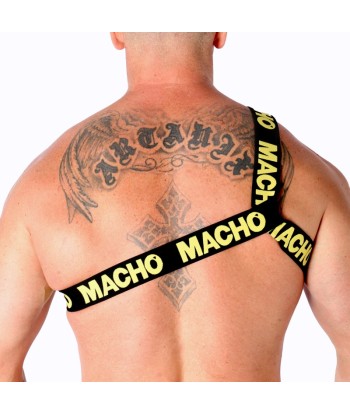 MACHO - ARNÉS ROMANO AMARILLO S-M