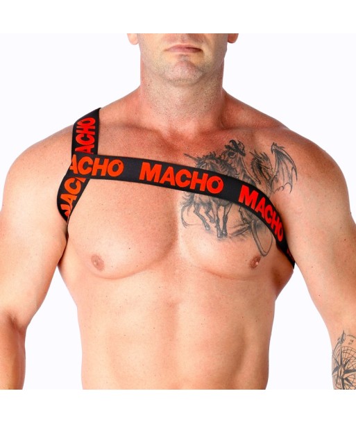 MACHO - ARNÉS ROMANO AMARILLO S-M