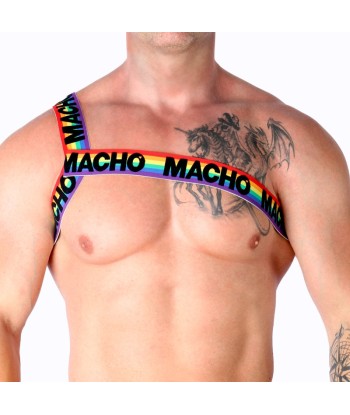 MACHO - ARNÉS ROMANO AMARILLO S-M
