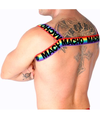 MACHO - ARNÉS ROMANO AMARILLO S-M