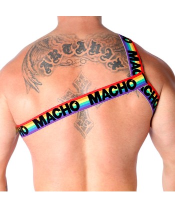 MACHO - ARNÉS ROMANO AMARILLO S-M
