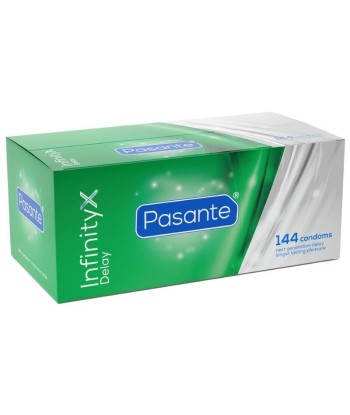 PASANTE - DELAY INFINITY PRESERVATIVOS RETARDANTES CAJA 144 UNIDADES