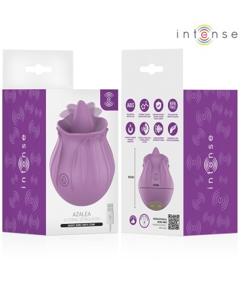 INTENSE - AZALEA FLOR ESTIMULADOR LENGUA BASE MAGNÉTICA