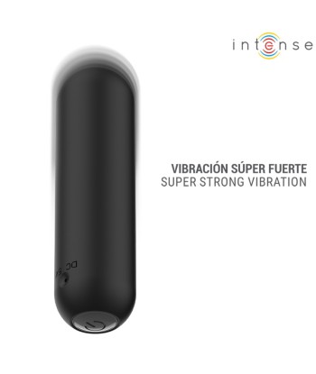 INTENSE - JUDY BALA VIBRADORA RECARGABLE CON CONTROL REMOTO NEGRO