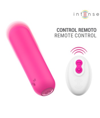 INTENSE - JUDY BALA VIBRADORA RECARGABLE CON CONTROL REMOTO ROSA