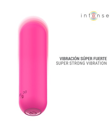 INTENSE - JUDY BALA VIBRADORA RECARGABLE CON CONTROL REMOTO ROSA