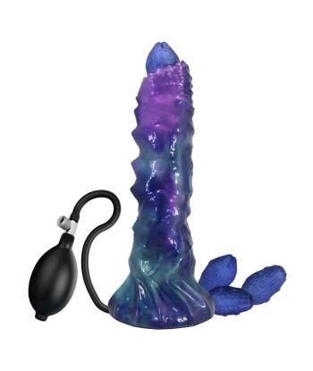 POWER MONSTERS - DUSKWALKER SENTINEL DILDO HINCHABLE FANTASÍA TRICOLOR 23 CM Ø 5 CM