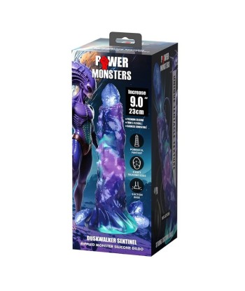 POWER MONSTERS - DUSKWALKER SENTINEL DILDO HINCHABLE FANTASÍA TRICOLOR 23 CM Ø 5 CM