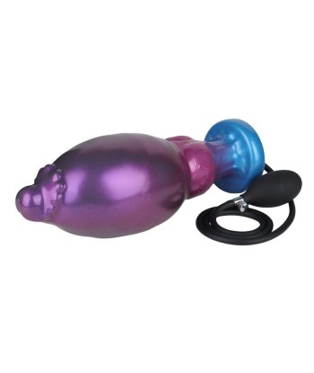 POWER MONSTERS - RIFT TITAN DILDO HINCHABLE FANTASÍA BICOLOR 24 CM Ø 5 CM