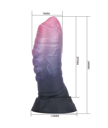 POWER MONSTERS - DREADFUL FIEND DILDO BICOLOR 24 CM Ø 6 CM