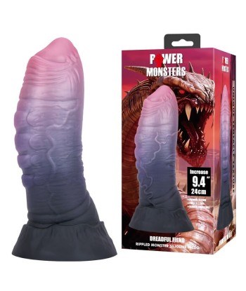 POWER MONSTERS - DREADFUL FIEND DILDO BICOLOR 24 CM Ø 6 CM