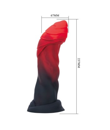 POWER MONSTERS - INFERNAL GOLIATH DILDO BICOLOR 25 CM Ø 6 CM