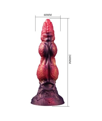 POWER MONSTERS - SAVAGE BEASTLORD DILDO FANTASÍA TRICOLOR 24 CM Ø 5 CM