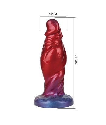 POWER MONSTERS - SHADOW BEHEMOTH DILDO HINCHABLE FANTASÍA BICOLOR 22 CM Ø 5 CM