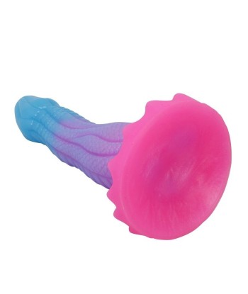POWER MONSTERS - VOID PYTHON DILDO FANTASÍA CON VENTOSA 20,5 CM Ø 5,2 CM AZUL, LILA Y ROSA