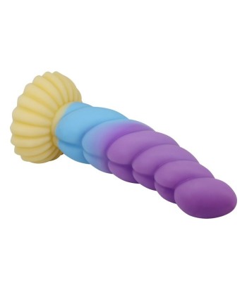 POWER MONSTERS - UNICORN DILDO TRICOLOR 22 CM Ø 5 CM