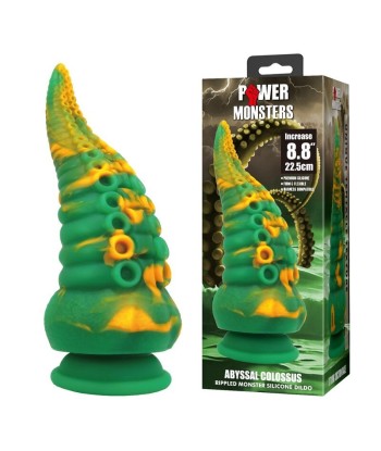 POWER MONSTERS - ABYSSAL COLOSSUS DILDO BICOLOR 22,5 CM Ø 6 CM