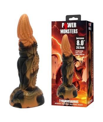POWER MONSTERS - TYRANNOSAURUS DILDO BICOLOR 20,5 CM Ø 5 CM