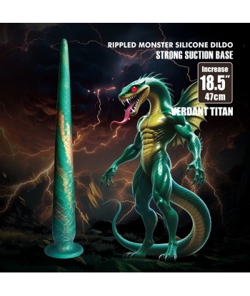 POWER MONSTERS - WILDWYRM TAIL DILDO BICOLOR 47 CM Ø 4 CM